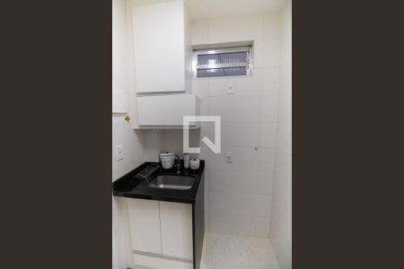 Apartamento à venda com 40m², 1 quarto e sem vaga Apartamento à venda com 40m², 1 quarto e sem vagaCozinha e Área de Serviço
