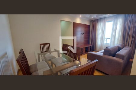 Sala de apartamento para alugar com 2 quartos, 62m² em Parque Marajoara, Santo André