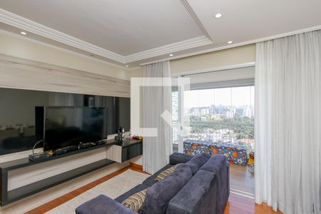 Sala de apartamento à venda com 3 quartos, 98m² em Santo Amaro, São Paulo