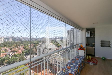 Varanda de apartamento à venda com 3 quartos, 98m² em Santo Amaro, São Paulo