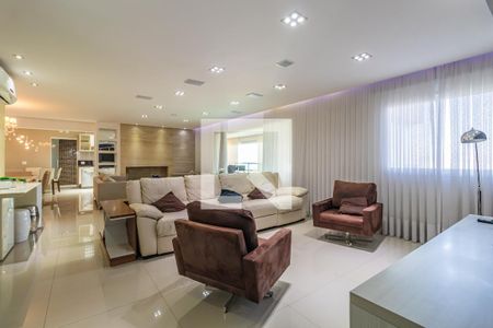 Sala de apartamento à venda com 3 quartos, 202m² em Tamboré, Santana de Parnaíba