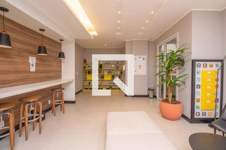 Apartamento para alugar com 27m², 1 quarto e sem vagaÁrea comum - Salão de festas