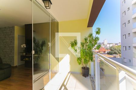 Varanda da Sala de apartamento à venda com 2 quartos, 64m² em Parque Assunção, Taboão da Serra
