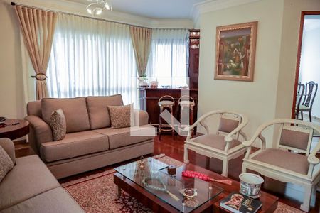 Sala de apartamento à venda com 3 quartos, 210m² em Jardim Anália Franco, São Paulo