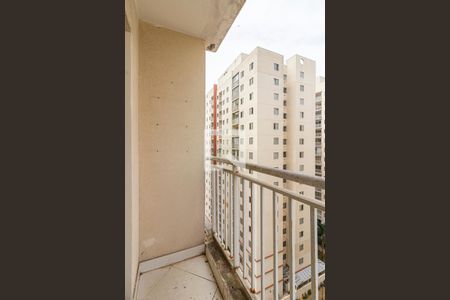 Varanda da Sala de apartamento à venda com 2 quartos, 55m² em Vila Homero Thon, Santo André