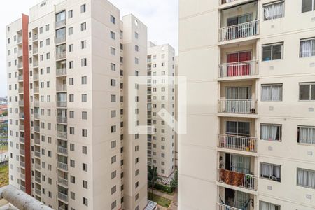 Vista da Varanda da Sala de apartamento à venda com 2 quartos, 55m² em Vila Homero Thon, Santo André
