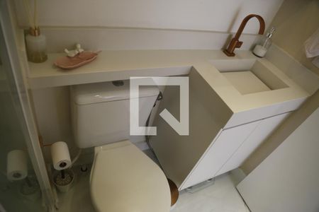 Banheiro da Suíte de apartamento à venda com 2 quartos, 53m² em Vila Siqueira (zona Norte), São Paulo