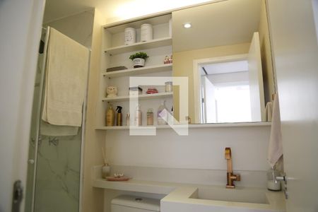 Banheiro da Suíte de apartamento à venda com 2 quartos, 53m² em Vila Siqueira (zona Norte), São Paulo