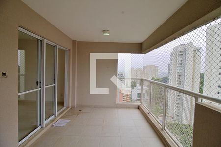 Varanda da Sala de apartamento para alugar com 2 quartos, 75m² em Vila Andrade, São Paulo