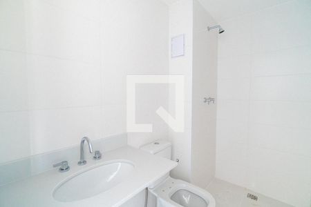 Banheiro de kitnet/studio à venda com 1 quarto, 40m² em Vila Clementino, São Paulo