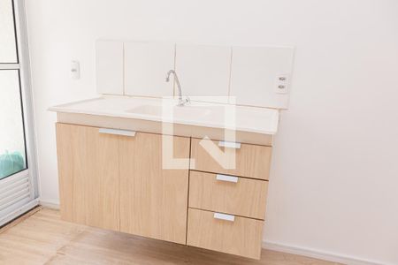 Sala/Cozinha de apartamento para alugar com 2 quartos, 40m² em Cangaíba, São Paulo