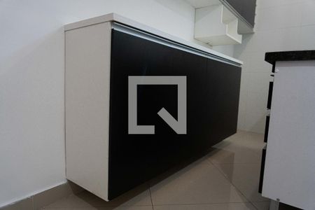 Cozinha de apartamento à venda com 2 quartos, 48m² em Vila Alice, Santo André