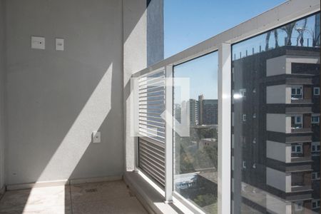 Varanda do Studio de kitnet/studio à venda com 1 quarto, 26m² em Indianópolis, São Paulo