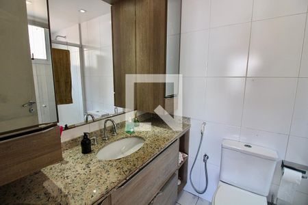 Banheiro da Suíte 1 de casa de condomínio à venda com 4 quartos, 258m² em Recreio dos Bandeirantes, Rio de Janeiro
