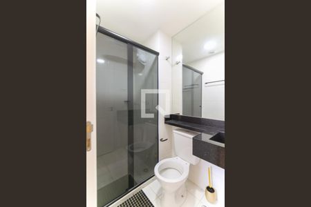 Banheiro de apartamento para alugar com 1 quarto, 24m² em Vila Nova das Belezas, São Paulo