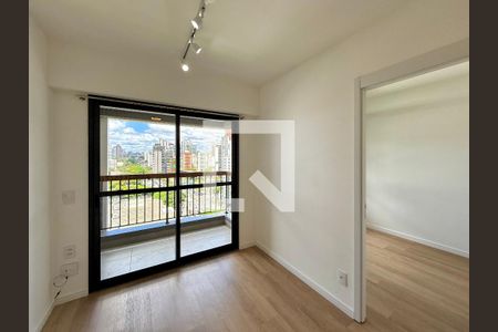 Sala de apartamento para alugar com 1 quarto, 29m² em Brooklin Paulista, São Paulo