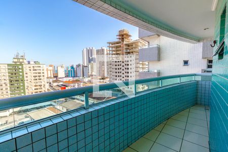 Varanda da Sala de apartamento para alugar com 2 quartos, 60m² em Boqueirão, Praia Grande