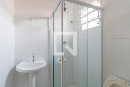 Banheiro da Suíte de kitnet/studio para alugar com 1 quarto, 38m² em Vila Ramos, São Paulo