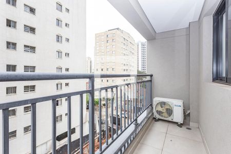 Varanda de kitnet/studio para alugar com 1 quarto, 21m² em Vila Mariana, São Paulo
