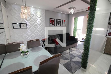 Sala/Cozinha de apartamento para alugar com 2 quartos, 49m² em Parque São Lourenço, São Paulo