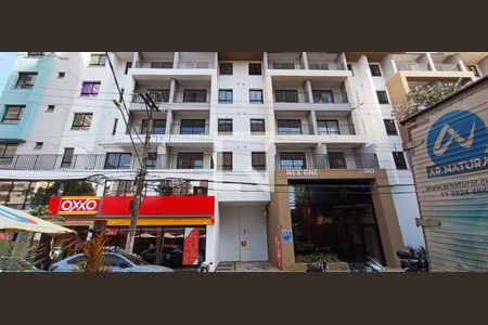 Apartamento para alugar com 32m², 1 quarto e sem vaga Apartamento para alugar com 32m², 1 quarto e sem vagaFachada