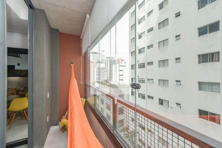 Studio à venda com 25m², 1 quarto e sem vagaVaranda