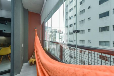 Studio à venda com 25m², 1 quarto e sem vagaVaranda