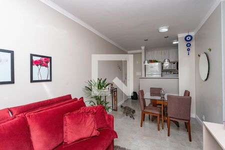Sala  de apartamento à venda com 3 quartos, 98m² em Centro, Diadema