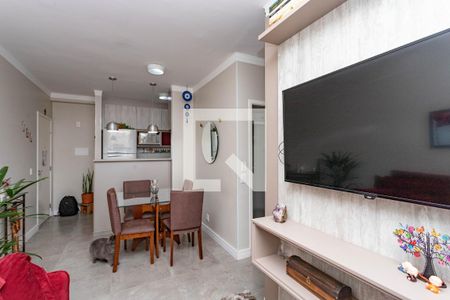 Sala  de apartamento à venda com 3 quartos, 98m² em Centro, Diadema