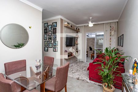 Sala  de apartamento à venda com 3 quartos, 98m² em Centro, Diadema