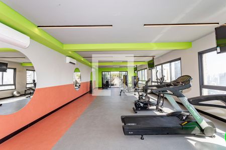 Apartamento para alugar com 33m², 1 quarto e sem vagaAcademia