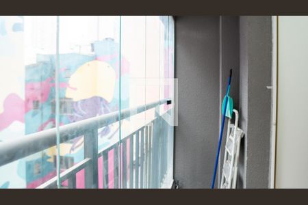 Varanda de kitnet/studio à venda com 1 quarto, 21m² em República, São Paulo
