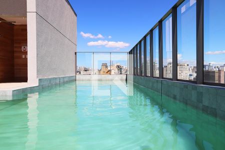 Studio à venda com 21m², 1 quarto e sem vagaPiscina