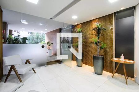 Apartamento para alugar com 97m², 1 quarto e 1 vagaHall social