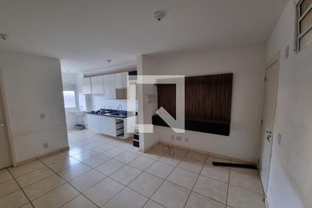 Sala de apartamento para alugar com 2 quartos, 42m² em Jardim Florestan Fernandes, Ribeirão Preto