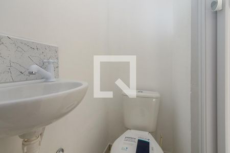 Banheiro de kitnet/studio para alugar com 1 quarto, 31m² em Vila Cruzeiro, São Paulo