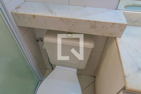 Apartamento à venda com 74m², 3 quartos e 2 vagasBanheiro da Suíte 