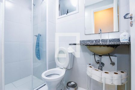 Banheiro de apartamento para alugar com 2 quartos, 60m² em Vila Gomes, São Paulo