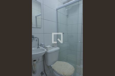 Banheiro de kitnet/studio para alugar com 1 quarto, 35m² em Recreio dos Bandeirantes, Rio de Janeiro