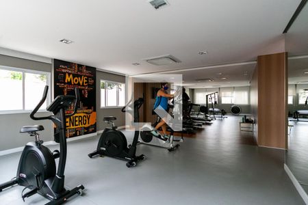 Apartamento para alugar com 50m², 2 quartos e 1 vaga Apartamento para alugar com 50m², 2 quartos e 1 vagaÁrea comum - Academia