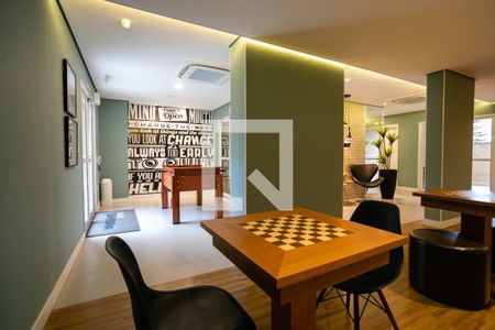 Apartamento para alugar com 50m², 2 quartos e 1 vaga Apartamento para alugar com 50m², 2 quartos e 1 vagaÁrea comum - Salão de jogos