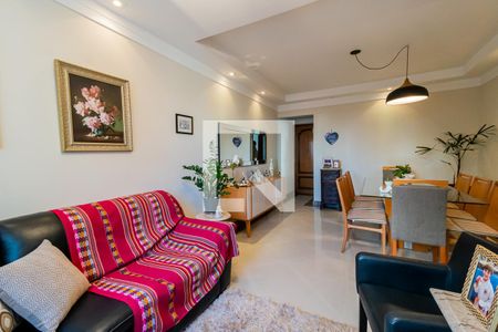 Sala de apartamento à venda com 3 quartos, 96m² em Vila Gilda, Santo André