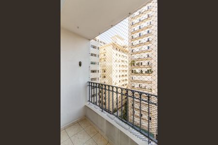 Varanda de apartamento à venda com 3 quartos, 101m² em Paraíso, São Paulo