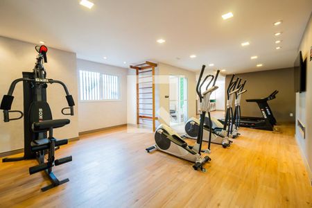 Apartamento para alugar com 47m², 2 quartos e 1 vaga Apartamento para alugar com 47m², 2 quartos e 1 vagaÁrea comum - Academia