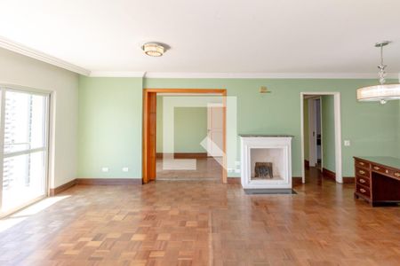 Sala de apartamento à venda com 4 quartos, 170m² em Indianópolis, São Paulo