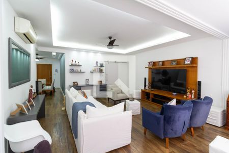 Sala de apartamento para alugar com 3 quartos, 125m² em Botafogo, Rio de Janeiro