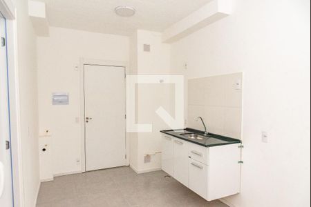 Sala/cozinha de apartamento à venda com 1 quarto, 34m² em Mooca, São Paulo