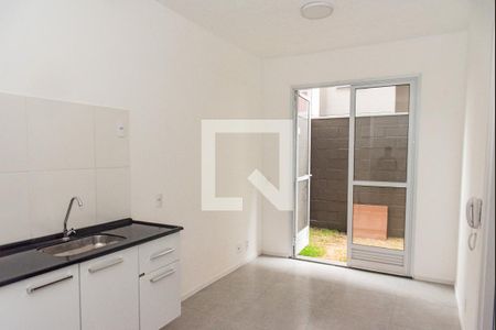 Sala/cozinha de apartamento à venda com 1 quarto, 34m² em Mooca, São Paulo