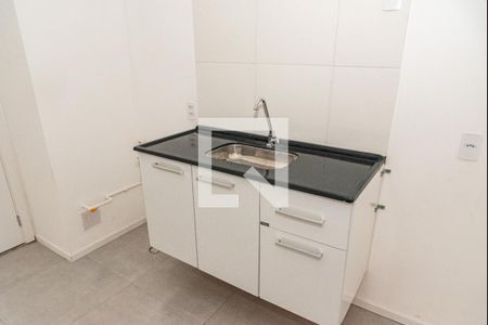 Sala/cozinha de apartamento à venda com 1 quarto, 34m² em Mooca, São Paulo