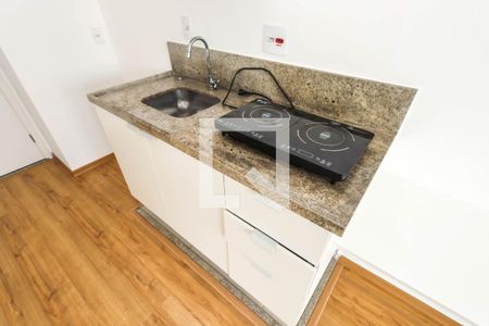 Cozinha de apartamento para alugar com 1 quarto, 33m² em Ipiranga, São Paulo